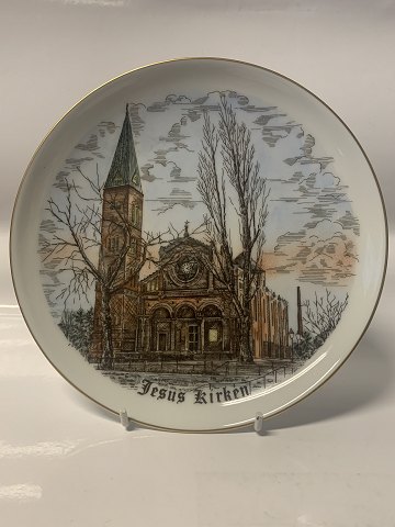 Bing and Grondahl plate
Jesus Church
Dec. no. 619 4321