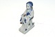 Rare RC Blue Flower, Girl on rocking horse SOLD