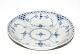 RC Blue Fluted Half Lace, Compote / Oyster Bowl