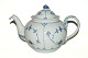 Iron "Blue Fluted Plain" Teapot