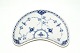 RC Blue Fluted Half Lace, Moon dish