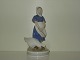 Royal Copenhagen Figurine, 
Girl with Goose, Large