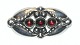 Georg Jensen Brooch with Red stones # 156
Sold