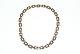 Block necklace, 8 Carat Gold