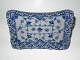 RC Blue Fluted Full Lace,Tray for sugar bowl and creamer