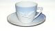 Bing & Grondahl Seagull frame with gold edge. Coffee cup with saucer with lace 
edge.
SOLD