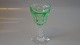White wine glass light green #Lalaing Crystal glass