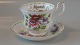 Kaffekop med underkop  "Marts" Royal Albert Månedstel 
Engelsk Stel
Blomstermotiv :Anemones
Web 11347    SOLGT