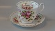 Kaffekop med underkop  "Juni" Royal Albert Månedstel 
Engelsk Stel
Blomstermotiv :Roses
web 11350  SOLGT