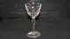 Red wine glass With angular stem Unknown no. 7