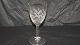 Red wine glass  #Antique glass from Holmegaard Glasværk.