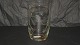 Beer glass with floral motif