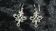 Elegant # Earrings in Silver