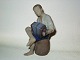 Large Bing & Grondahl Figurine of Man Playing squeeze box
Dec. No. 1661