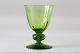 Beautiful Ulfborg white wine glasses from Holmegaard, light green.
Height: 10.7 cm.
SOLD