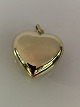 Pendant 14 carat gold, designed as a Heart