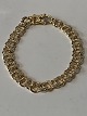 Bismark gold bracelet in 14 carat gold, stamped JAa 585.