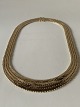 Geneve Necklace 2 Rows 14 carat Gold and with process