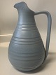 Water jug, Swedish faience with glaze in blue shades.