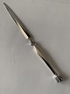 Dansk Krone DGS Sterling Sølv Brevkniv 
Længde  18 cm