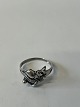Sølv ring med flot designStørrelse 56