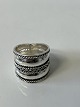 Sølv ring med flot designStørrelse 55