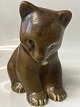 Knud Basse figur bjørn.Højde 14 cm.