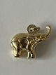 Elefant Vedhæng / Charms i 14 karat guldHøjde 1,6 cm