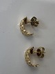 Øreringe i 18 karat guld. Lås 14 karat guldLængde 1,2 cm