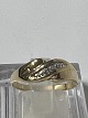 14kt guld Vintagering med DiamantStørrelse 56