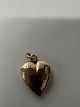 14 karat guld Hjerte.Charms / Vedhæng.Højde 1,6 cm.