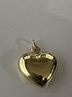 14 karat guld Hjerte.Charms / Vedhæng.Højde 1,7 cm.