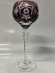Rømer Glas Rødvin Aubergine.Højde 20,7 cm