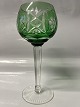 Rømer Glas Rødvin GrønHøjde 18,5 cm