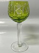 Rømer Glas Portvin Grøn.Højde 12 cm