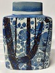 Royal Copenhagen Baca Vase Blå.Dek. Nr. 780-3121.Højde 19 cm.