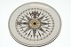 Kongelig Kompas Platte, Sladre kompas ca: 1825
SOLGT