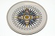 Royal Copenhagen Compass Platte, Ship Compass 1750 - 65 Sold