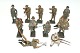 Lineol / elastolin soldiers, 
Old soldiers
Sold